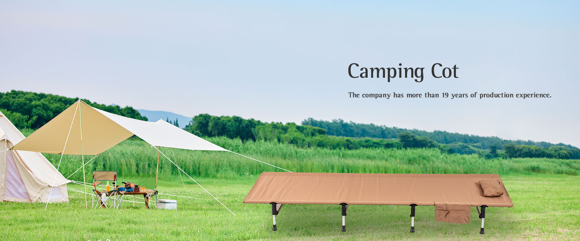 Kina Camping Cot Produsent og leverandør